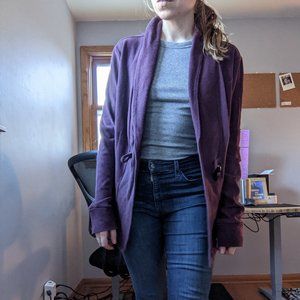 Banana Republic Cardigan in Plum